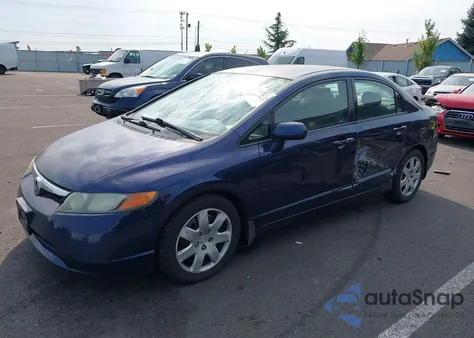 2008 Honda Civic Lx из США, поврежденный, VIN 2HGFA16568H509924